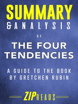 cover image of Summary & Analysis of the Four Tendencies